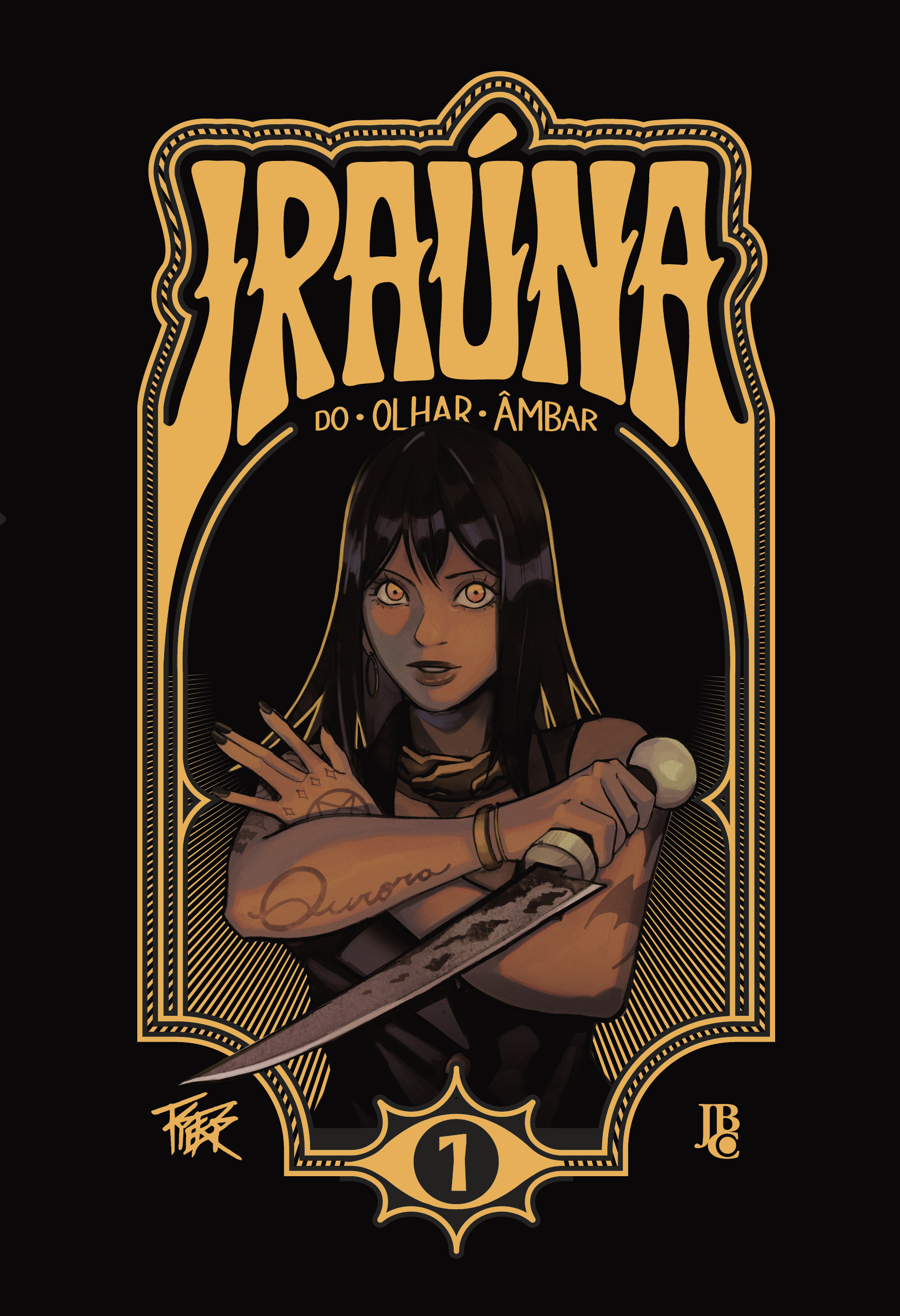 Capa do Primeiro Volume de Iraúna